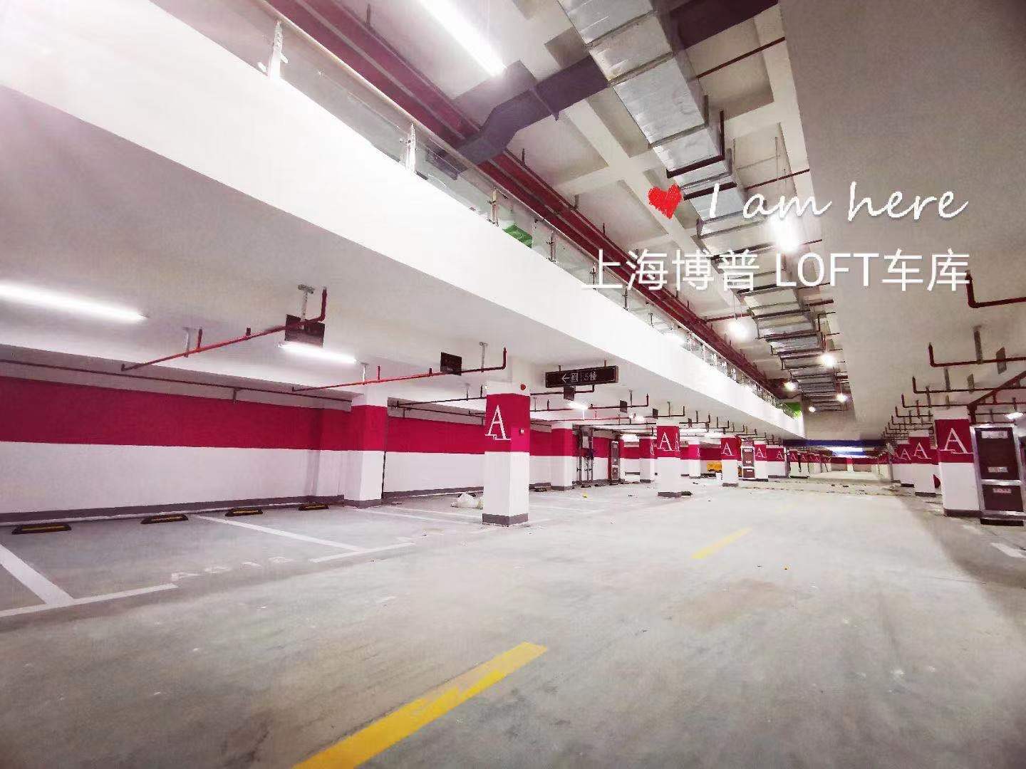 鹰潭已交竣的绿城豪华LOFT专利车库效果惊艳！