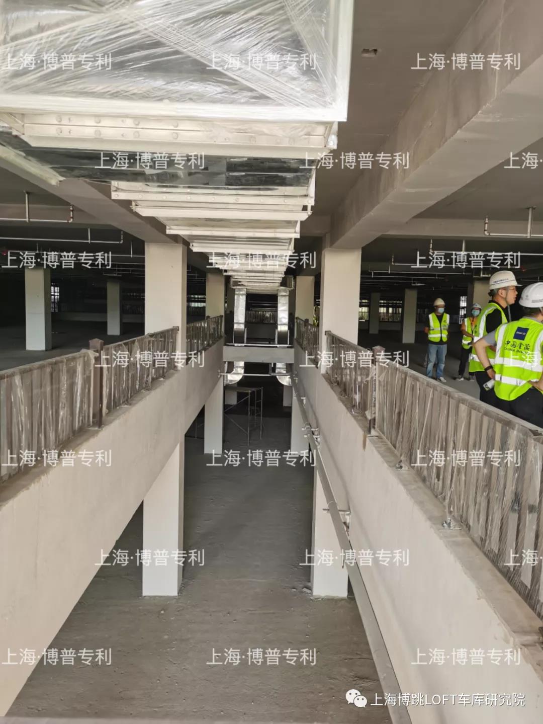 鹰潭恭喜金茂集团第一个LOFT专利车库项目封顶！（限内部参观）